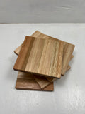 Saligna Wooden Coasters