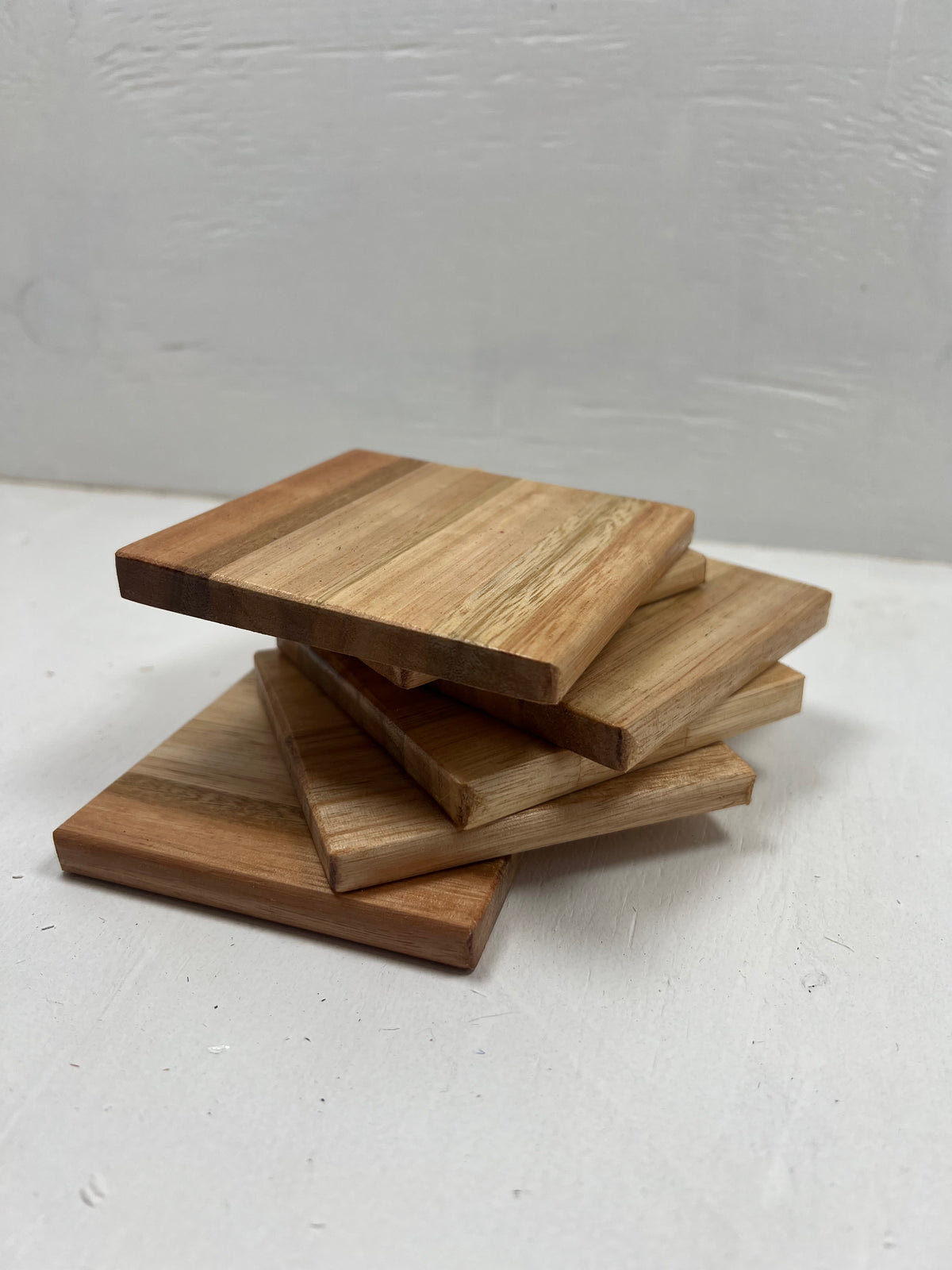 Saligna Wooden Coasters