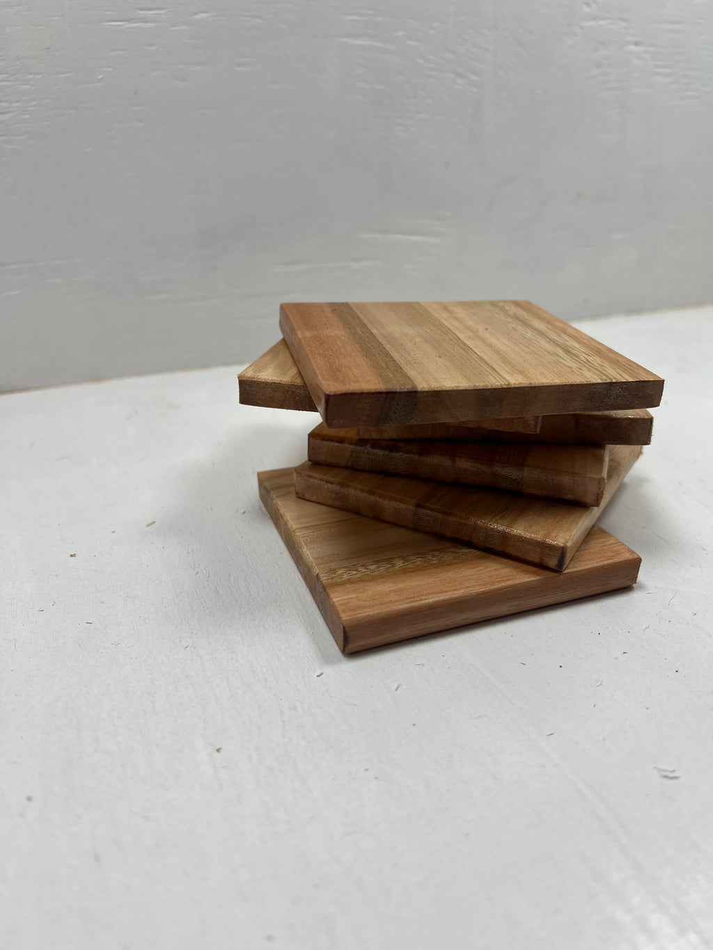Saligna Wooden Coasters