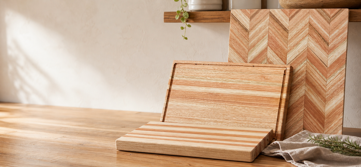 Handcrafted Harveys Woodworx cutting boards